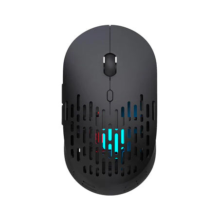 AIKUN Home Office Used Wireless Rechargeable Optical Mouse,BT5.0/3.0+2.4G Triple Solution,800/1200/1600DPI,Multi OS and Device