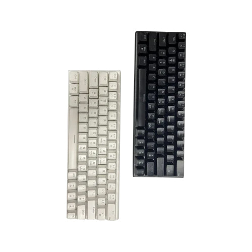 Yeaibo OEM Blue Switch Wired Type C Hot Swappable RGB Backlit Color Lighting for Computer DIY Trading Mechanical Gaming Keyboard