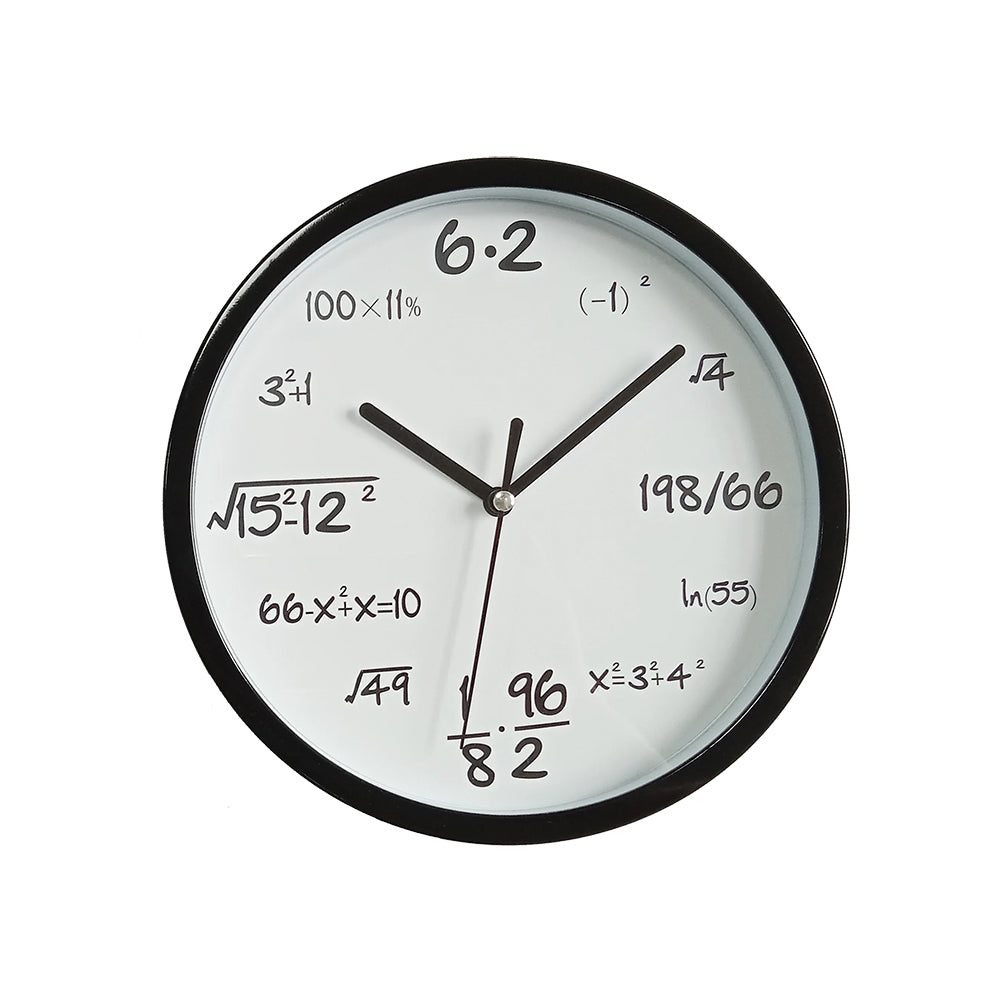 Modern Classic Round Wall Clock Custom Plastic Quartz Clock Needle Display Traditional Design for Living Room