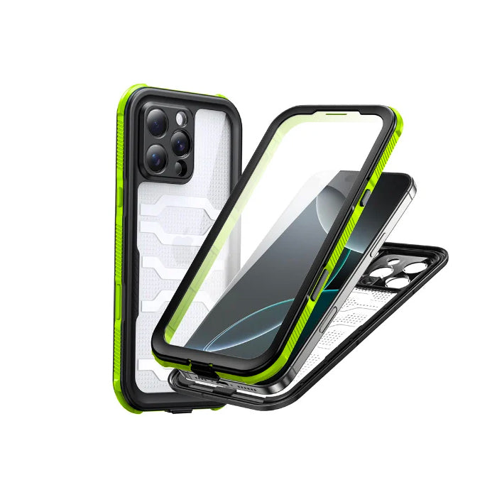 IP68 Phones Cases Multi-color AI Button Rugged Eco Friendly Waterproof case for Phone